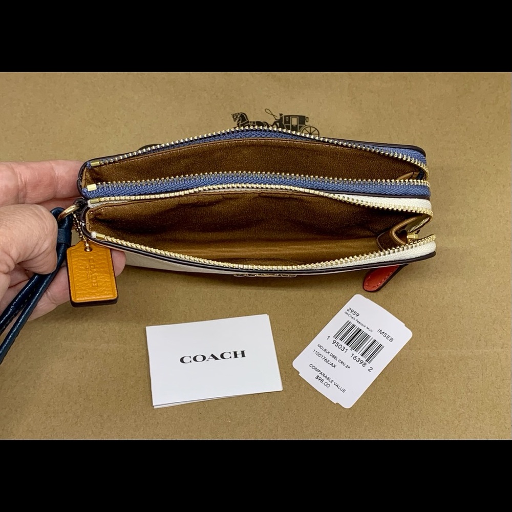 Coach Colorblock Wristlet - Picture 4 of 4